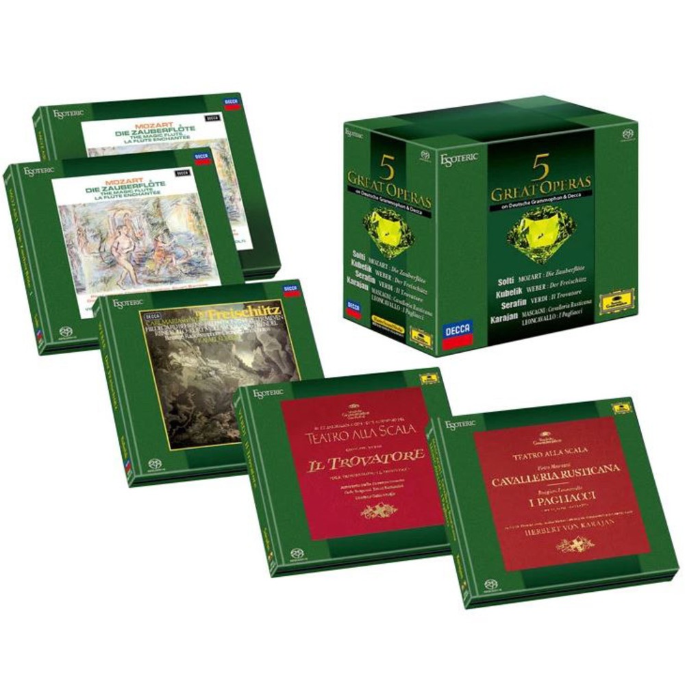 CD Диск Esoteric SACD Various Artists - 5 Great Operas
