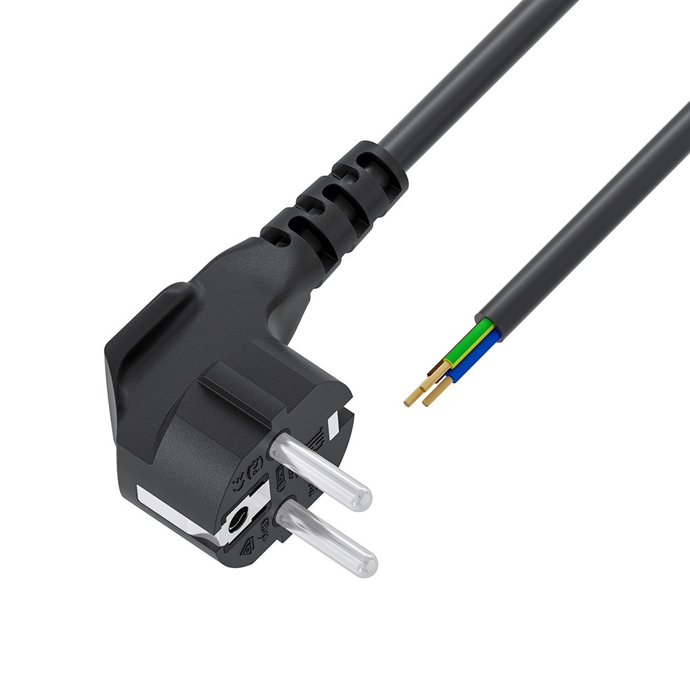 Кабель силовой Schuko - Pin Greenconnect GCR-55364 10.0m