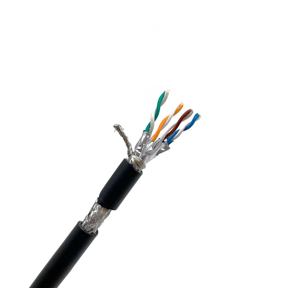 Кабель витая пара в нарезку Novacord S/FTP 4P C7 A26P PUR