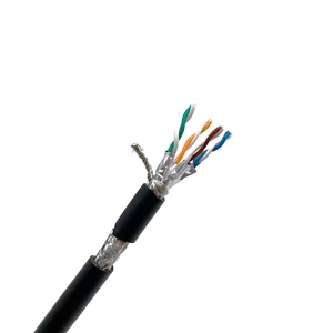 Кабель витая пара в нарезку Novacord S/FTP 4P C7 A26P PUR