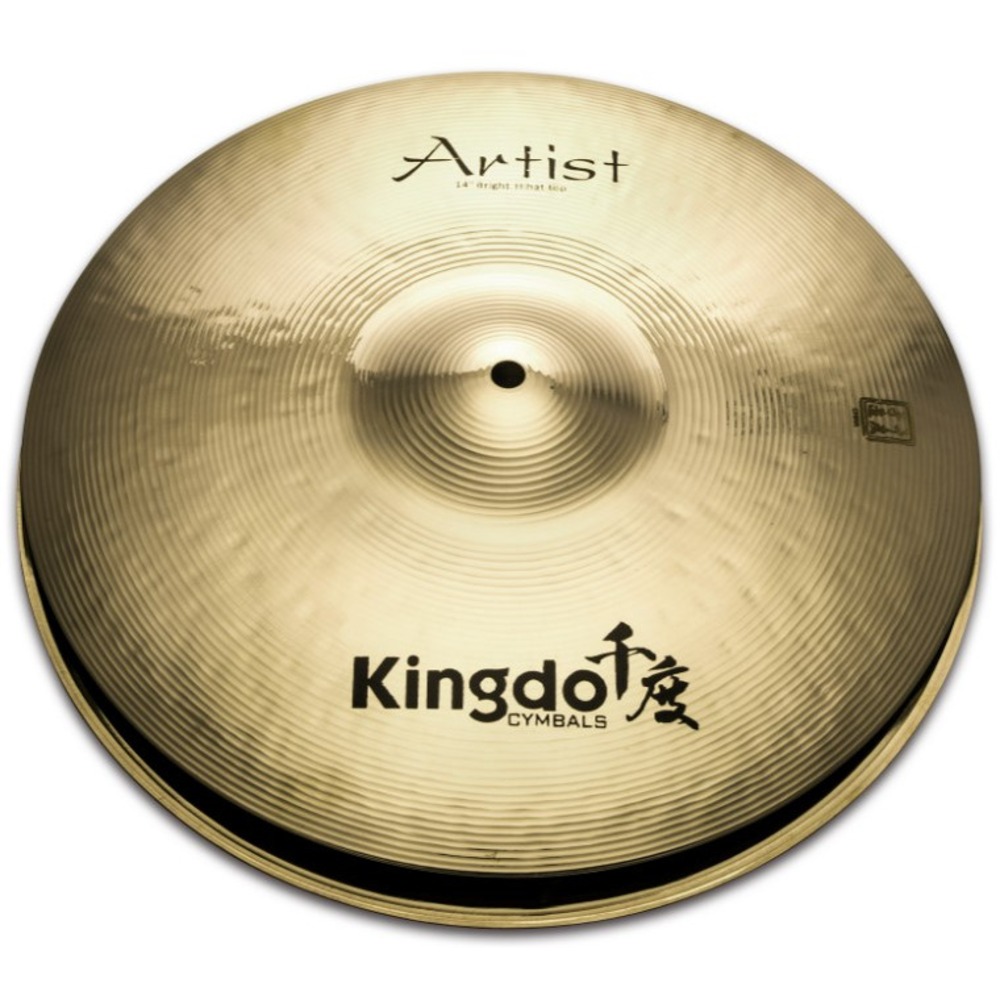 Тарелка для ударной установки KINGDO 14 ARTIST BRIGHT HI-HAT