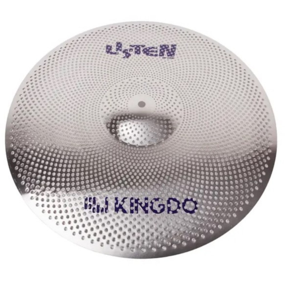 Тарелка для ударной установки KINGDO LOW VOLUME SET 14+16+20 SILVER
