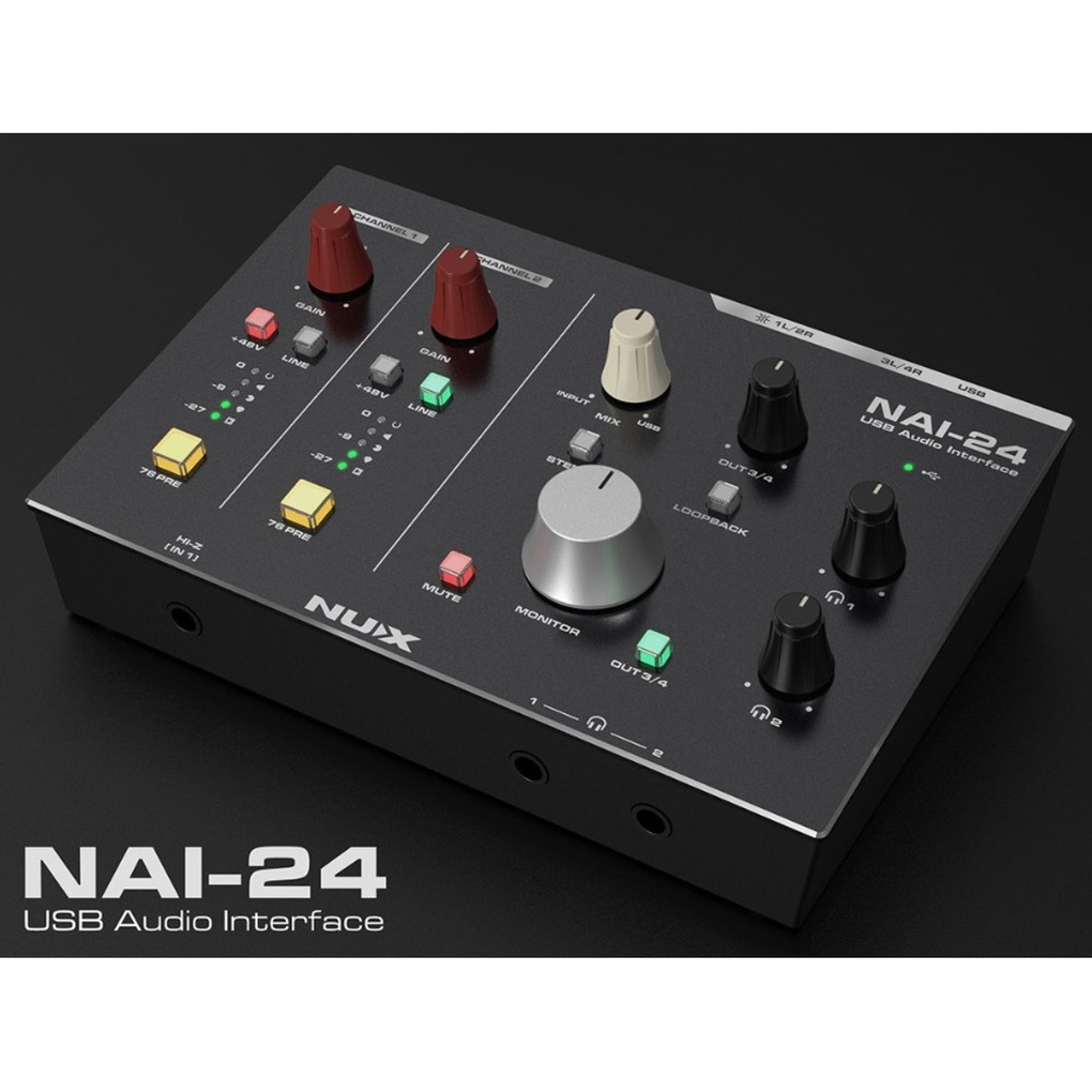 Внешняя звуковая карта с USB NUX NAI-24