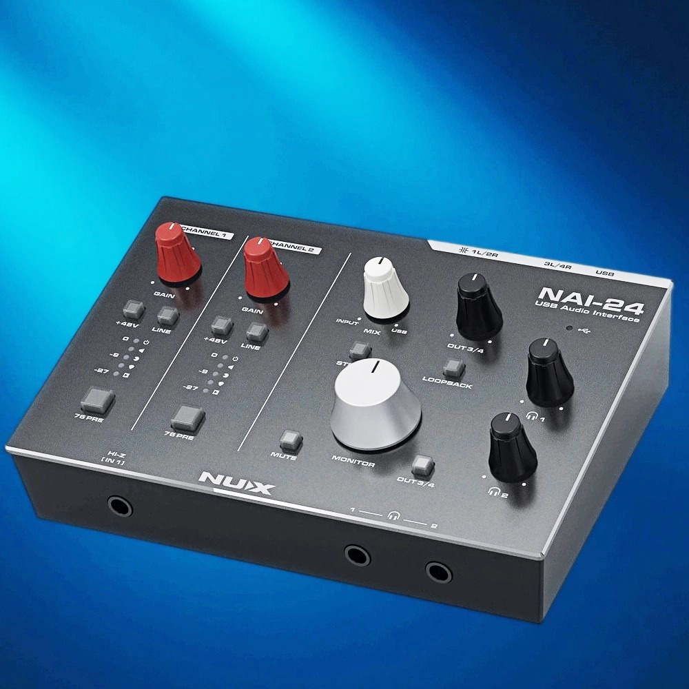 Внешняя звуковая карта с USB NUX NAI-24