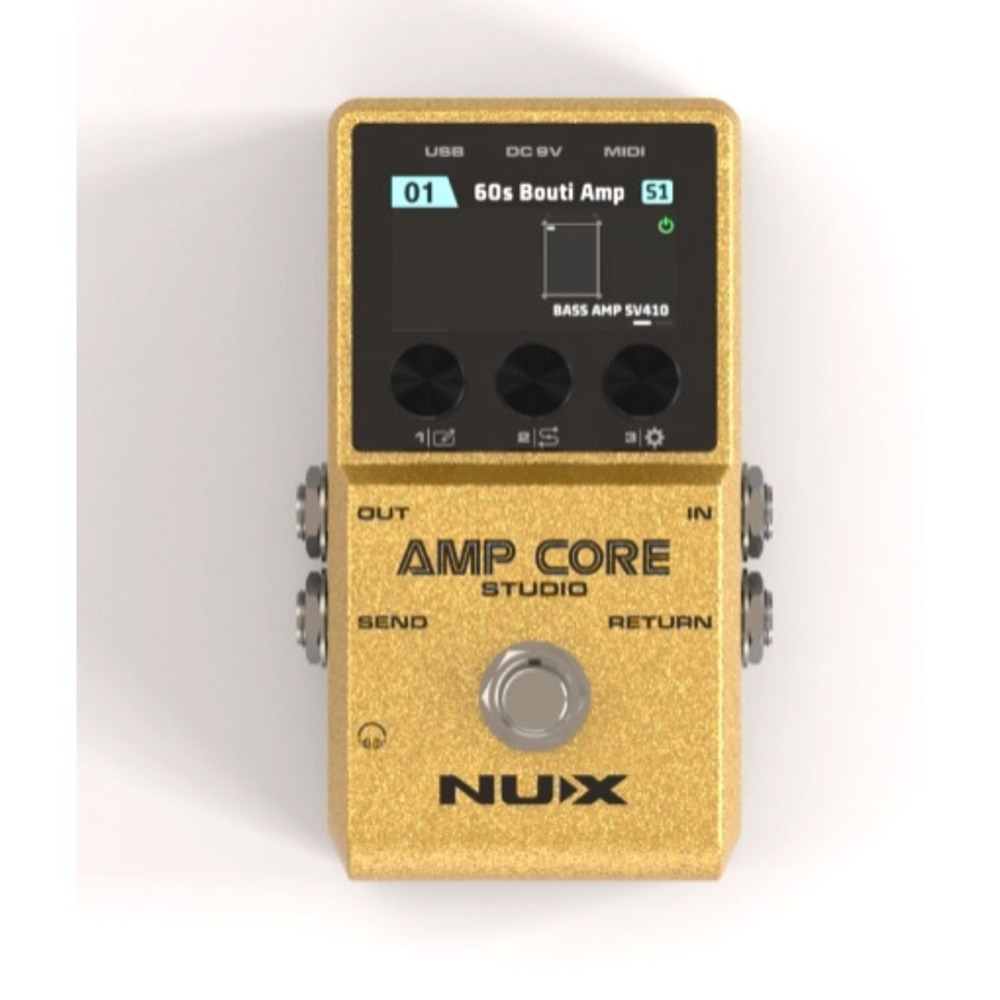 Гитарная педаль эффектов/ примочка NUX NCA-1 Amp Core Studio