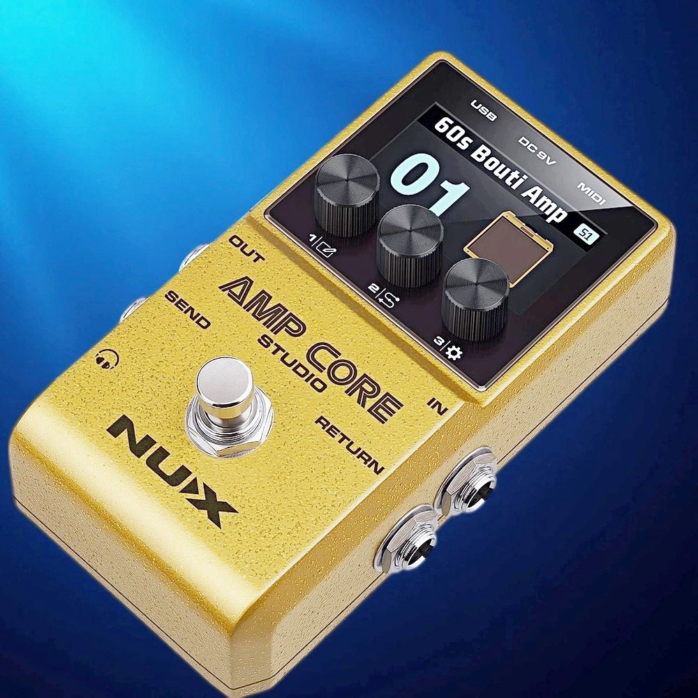 Педаль эффектов NUX NCA-1 Amp Core Studio