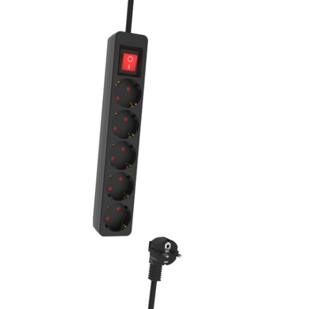 Удлинитель электрический Ritmix RM-250K Black