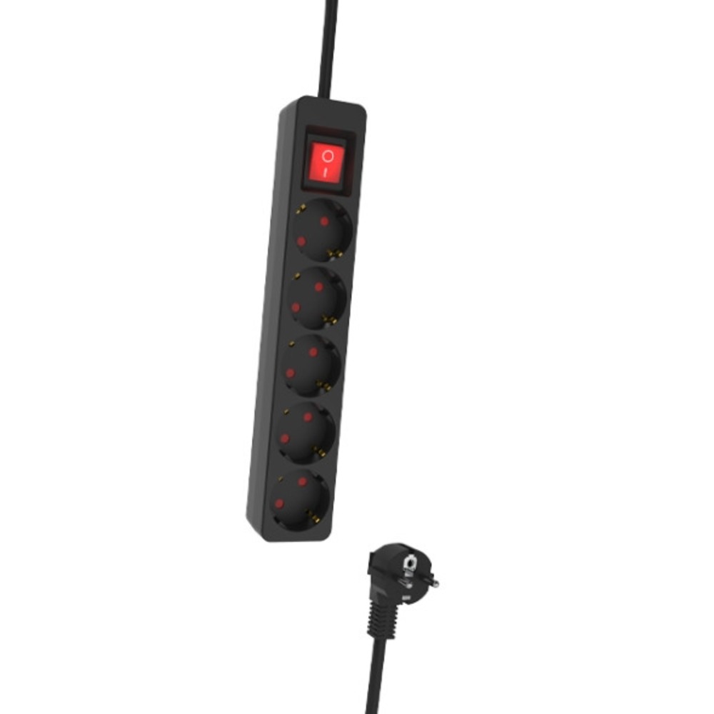 Удлинитель электрический Ritmix RM-550K Black