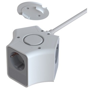 Удлинитель электрический Ritmix RM-231C White