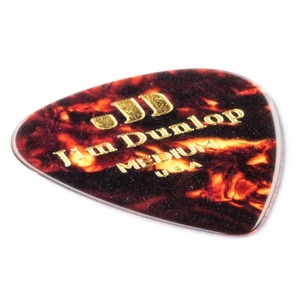 Медиатор DUNLOP 485005 Celluloid Shell Teardrop Display