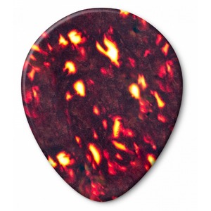 Медиатор DUNLOP 485005 Celluloid Shell Teardrop Display