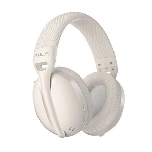 Наушники накладные беспроводные AULA S6 Beige
