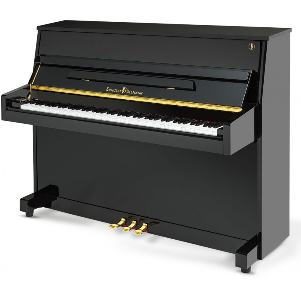 Пианино акустическое SCHULZE POLLMANN S 110AS Black Gloss Genio Premium Silencer