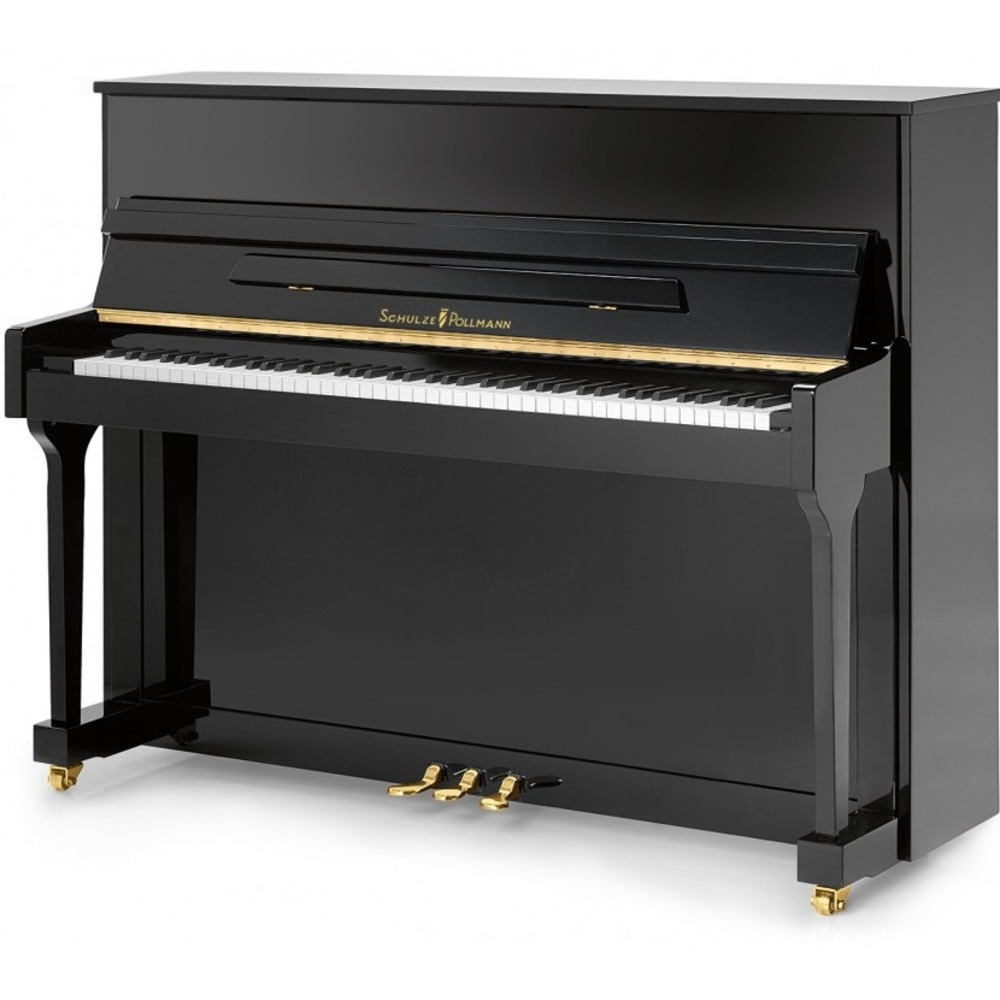 Пианино акустическое SCHULZE POLLMANN S 122A Black Gloss