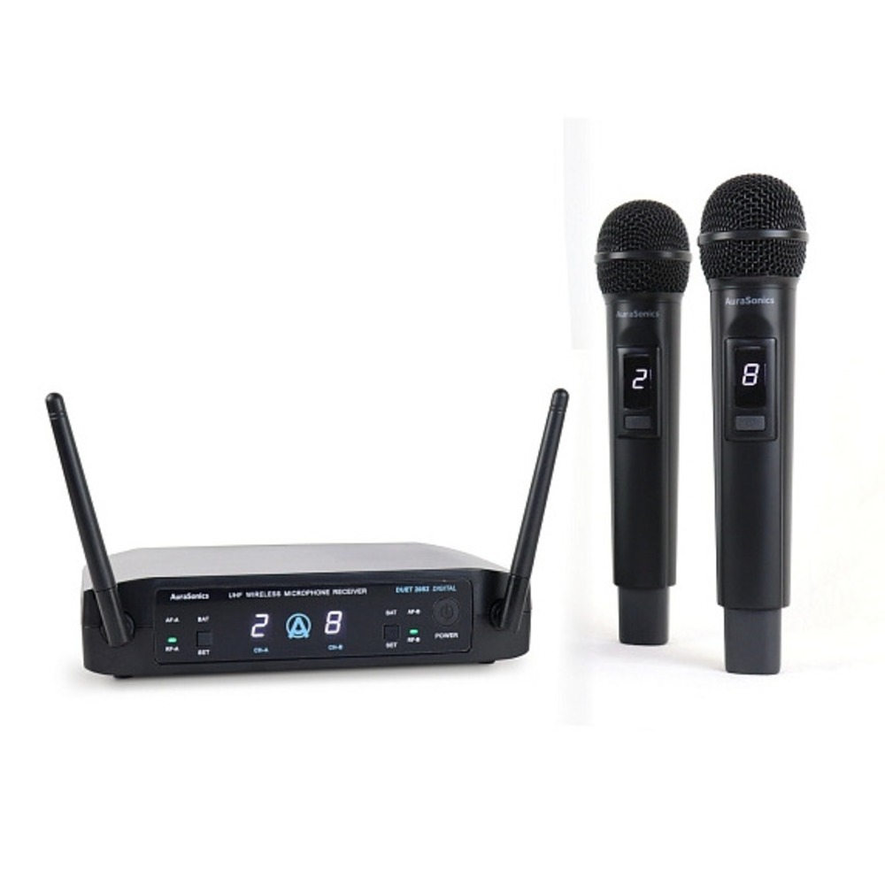 Радиосистема на два микрофона AuraSonics DUET 20S2 DIGITAL