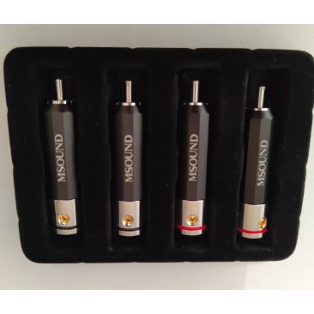Разъем RCA (Комплект) MSound MS-R109(R) BV Set-4