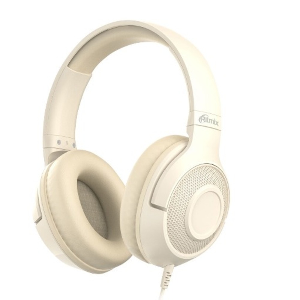 Наушники накладные классические Ritmix RH-544TV Beige