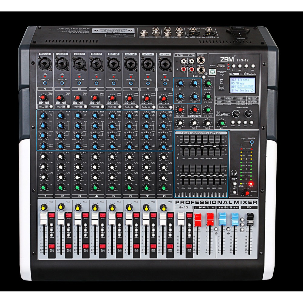 Аналоговый микшер ZBM TFS-12