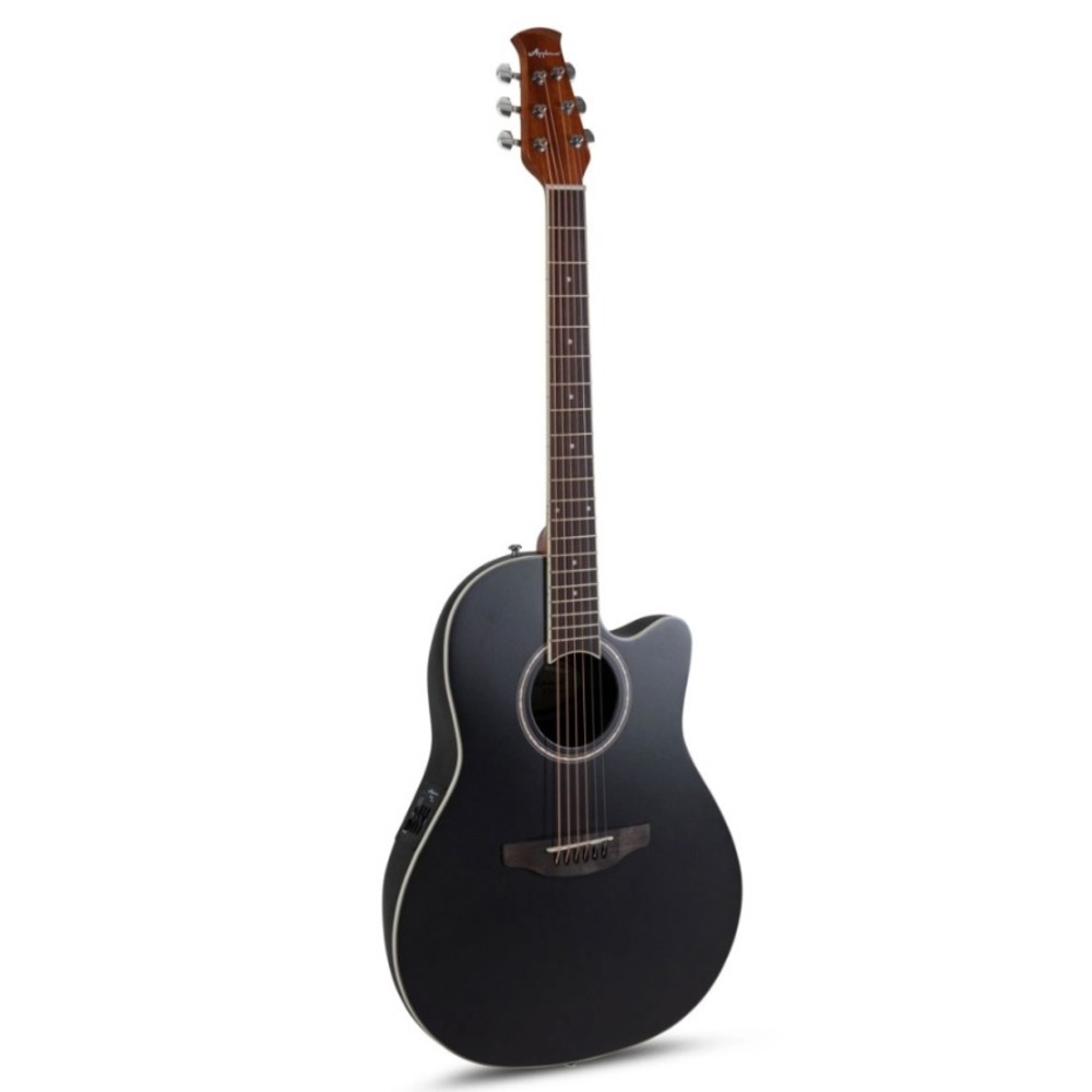 Электроакустическая гитара Ovation APPLAUSE AB28-5S Super Shallow Bowl Cutaway Black Satin