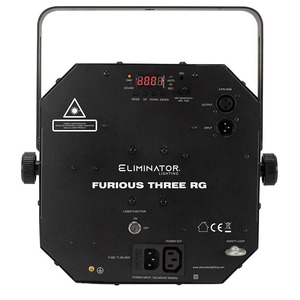 LED светоэффект American DJ Furious Three RG