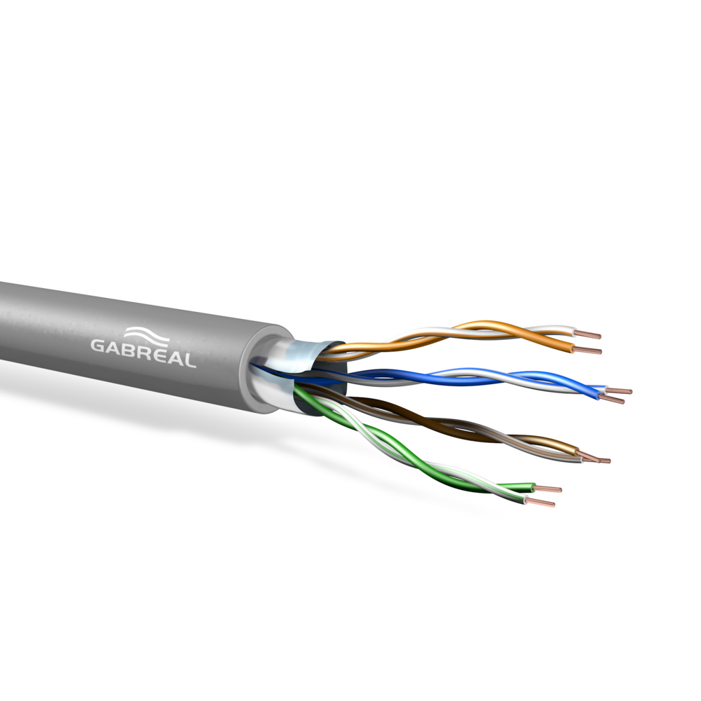 Кабель витая пара в нарезку Gabriel CAT6A F/UTP 23 AWG LSLTx