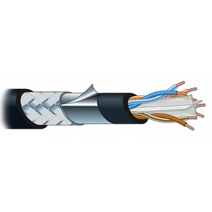 Кабель витая пара на катушке Canare RJC6A-4P-SFM 200M BLK