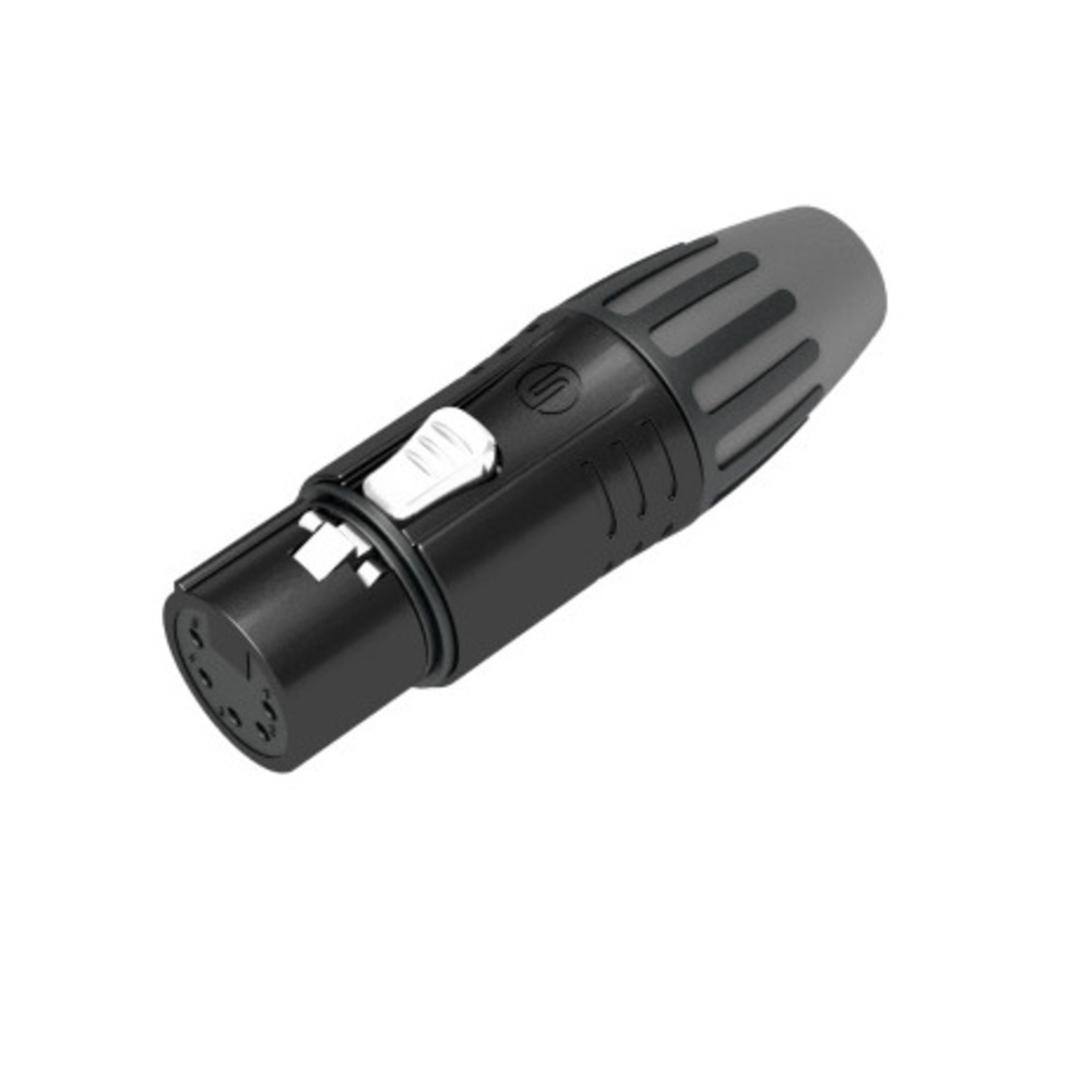 Разъем XLR (Мама) Seetronic SCMF5-BG