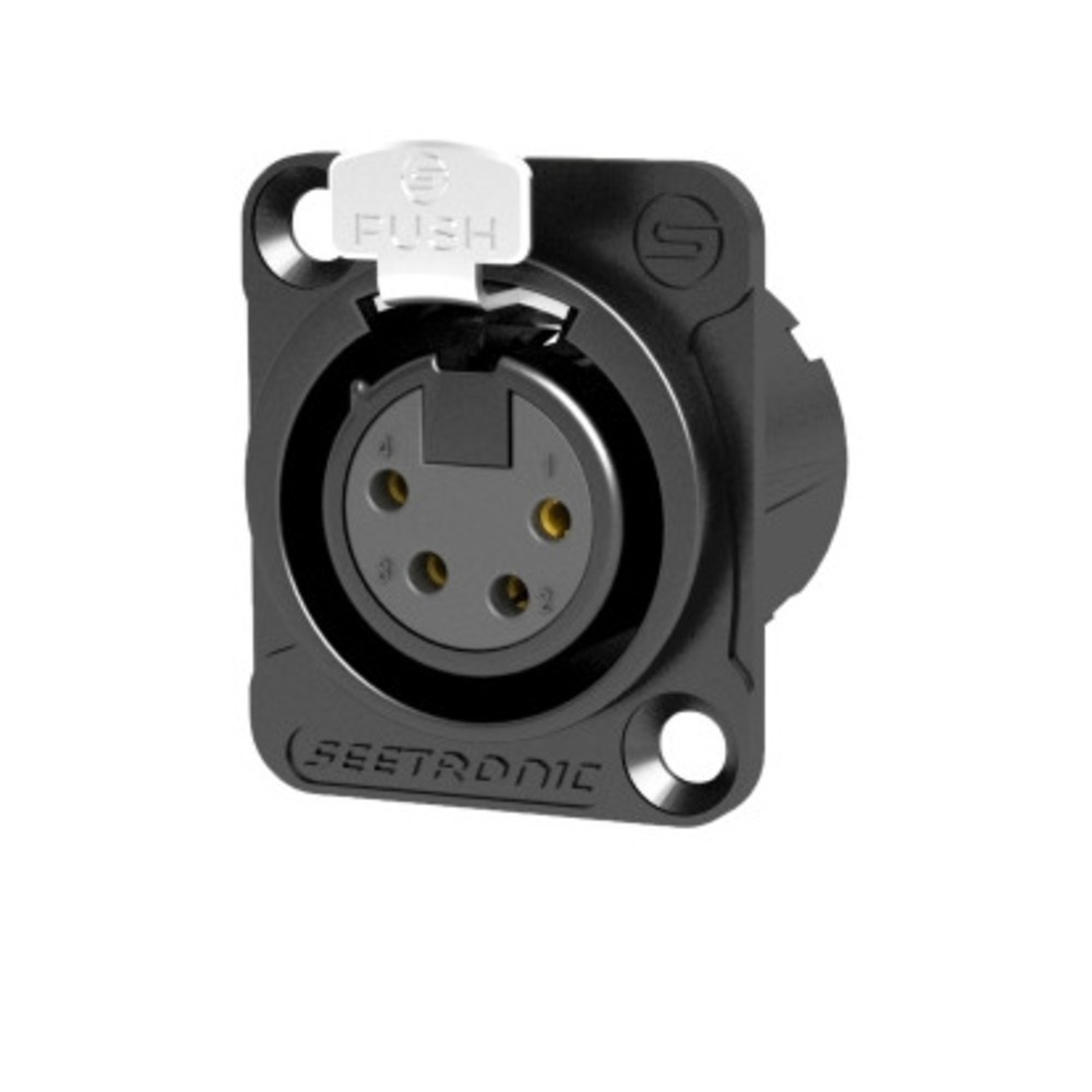 Терминал XLR (Мама) Seetronic MK4F2C-BG