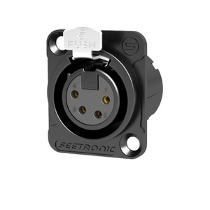 Терминал XLR (Мама) Seetronic MK4F2C-BG