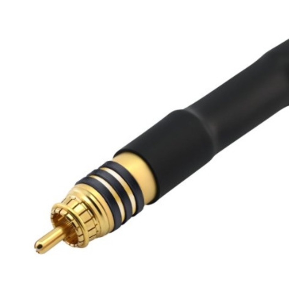 Кабель аудио 2xRCA - 2xRCA Oehlbach STATE OF THE ART XXL Cable RCA, 2x1.25m, gold 1.25m