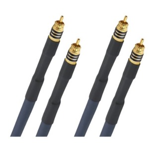 Кабель аудио 2xRCA - 2xRCA Oehlbach STATE OF THE ART XXL Cable RCA, 2x1.25m, gold 1.25m