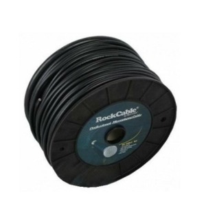 Кабель микрофонный на катушках Rockcable RCL10300 D7 BLK 100.0m