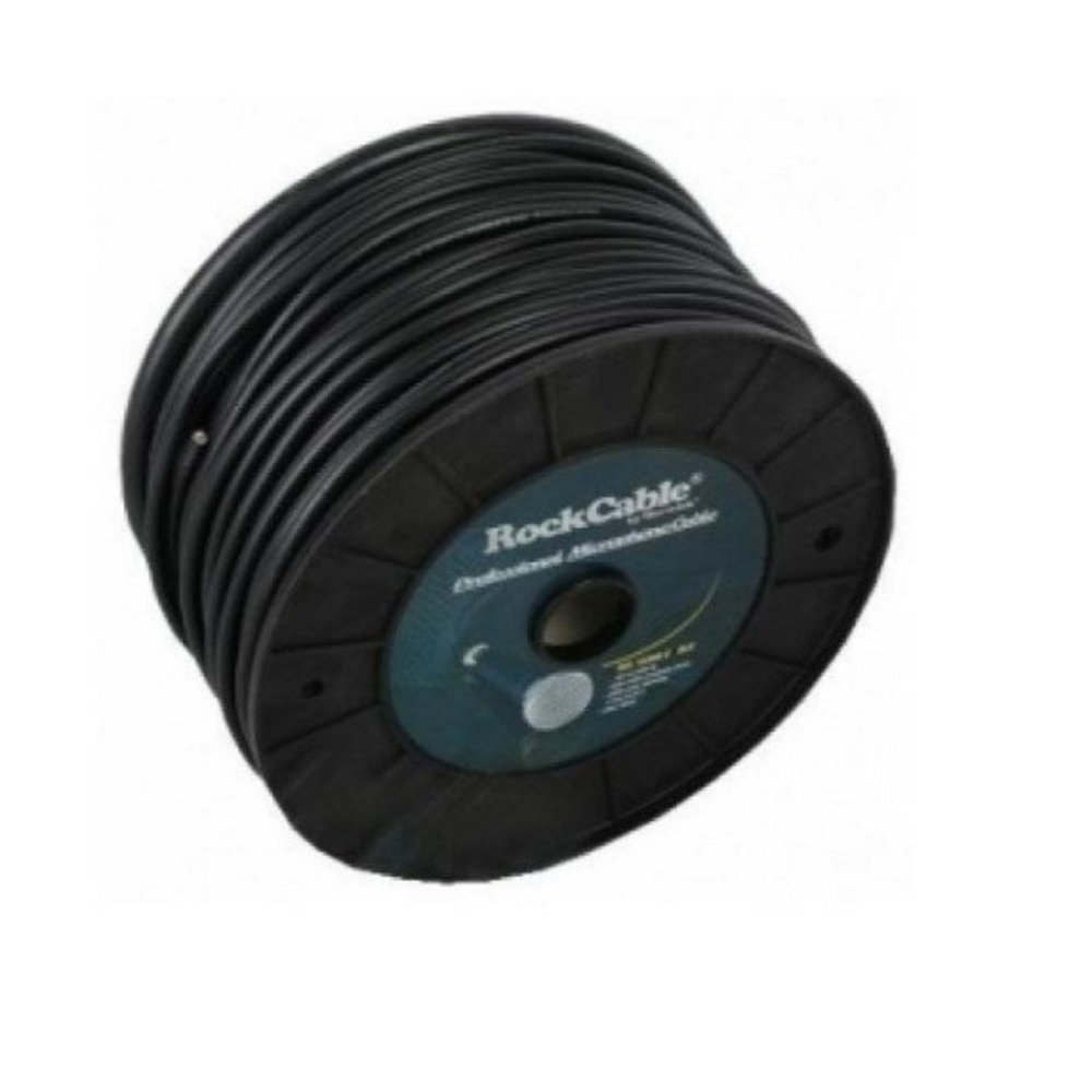 Кабель микрофонный на катушках Rockcable RCL10300 D6 BLK 100.0m