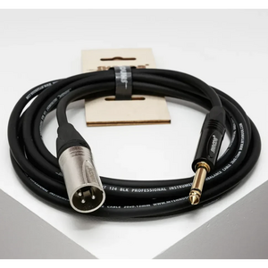 Кабель аудио 1xJack - 1xXLR Shnoor IC124-XMJM 6.0m