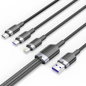 Кабель USB 2.0 Тип A - Lightning Vention CTRBG 1.5m