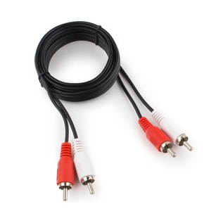 Кабель аудио 2xRCA - 2xRCA Cablexpert CCA-2R2R-3M-N 3.0m