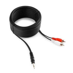 Кабель аудио 1xMini Jack - 2xRCA Cablexpert CCA-458-15M-N 15.0m