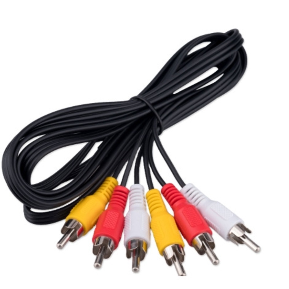Кабель видео 3xRCA - 3xRCA Cablexpert CCV-539-1.8M-N 1.8m
