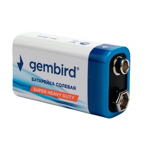 Батарейка Gembird GB-6F22-6B, тип Крона(6F22), 6шт, коробка
