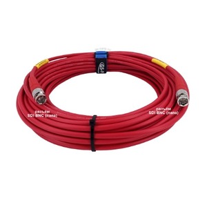 Кабель видео 1xBNC - 1xBNC GS-PRO 12G SDI BNC-BNC mob red 25.0m