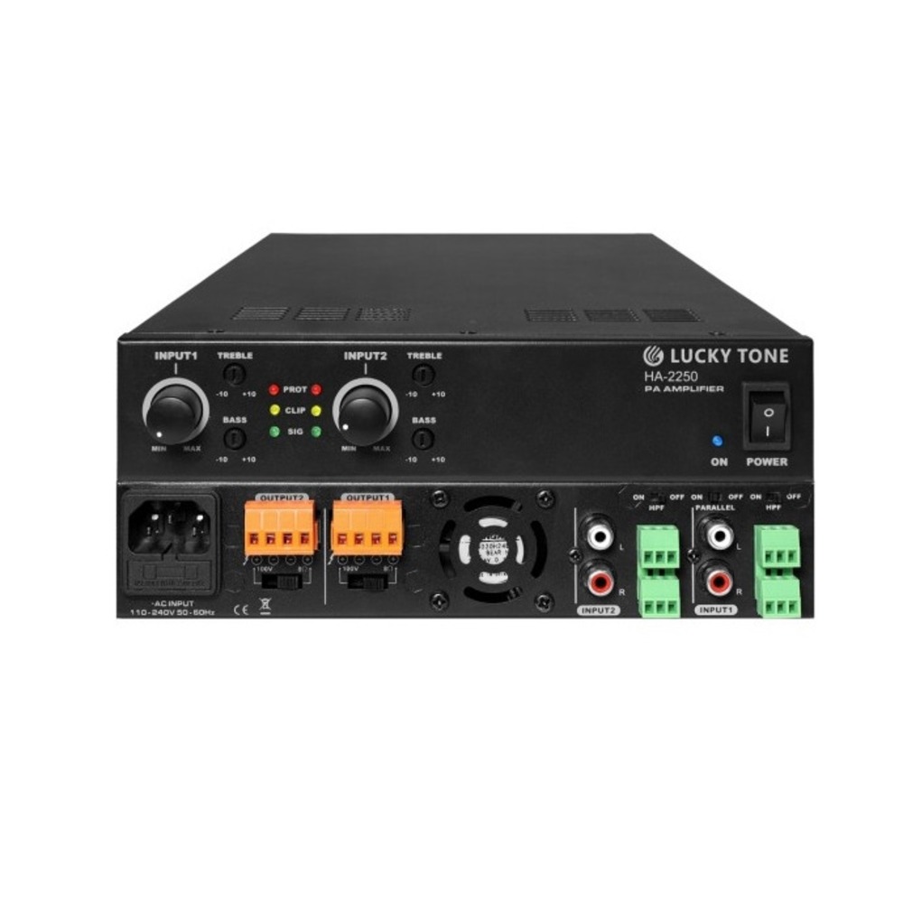 Усилитель мощности (концертный) Lucky Tone HA-2500