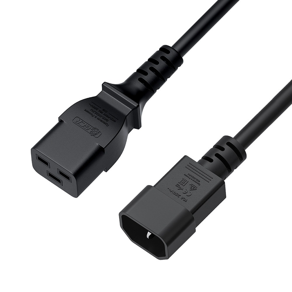 Кабель силовой IEC C14 - IEC C19 Greenconnect GCR-56549 2.0m