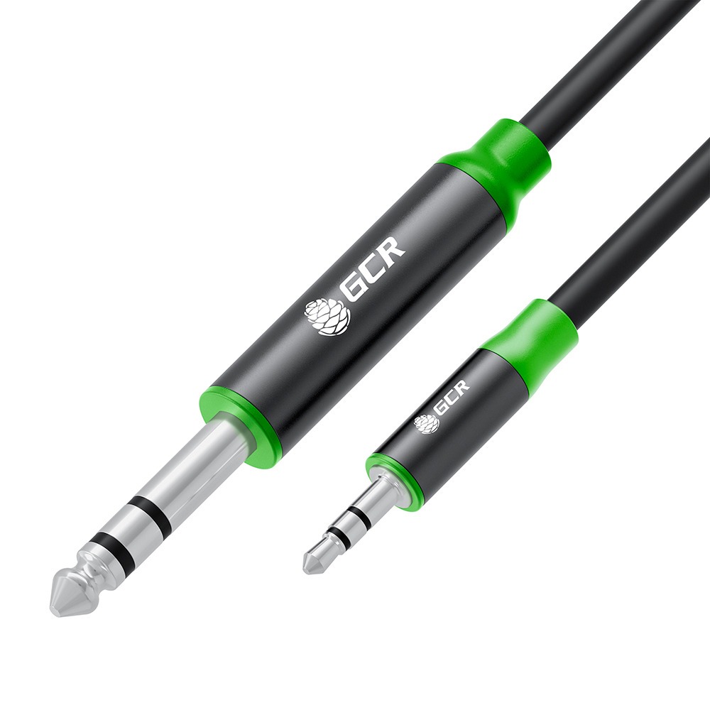Кабель аудио 1xMini Jack - 1xJack Greenconnect GCR-55927 1.5m
