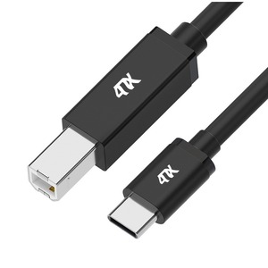Кабель USB 3.1 Тип C - USB 3.0 Тип B 4PH R90802 1.0m