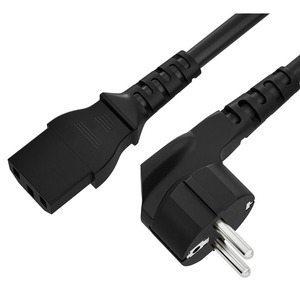 Кабель силовой Schuko - IEC C13 4PH R90417 1.0m