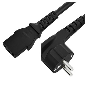 Кабель силовой Schuko - IEC C13 4PH R90418 1.5m