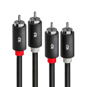 Кабель аудио 2xRCA - 2xRCA 4PH R90447 0.5m