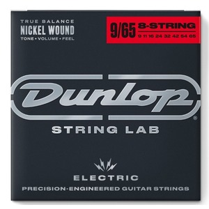 Струны для электрогитары DUNLOP DEN0965-8 Electric Nickel Performance+