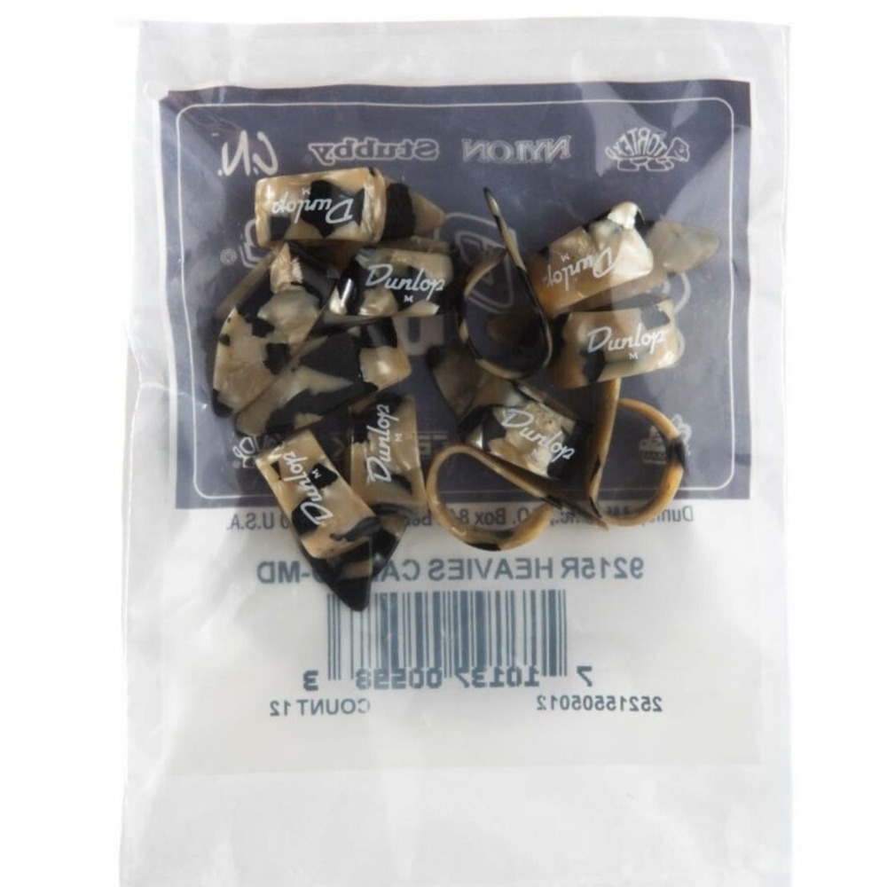 Медиатор DUNLOP 9215R Heavies Calico 12Pack