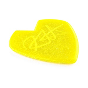 Медиатор DUNLOP 47PKH3NYS Kirk Hammett Jazz III Yellow Glitter 6Pack